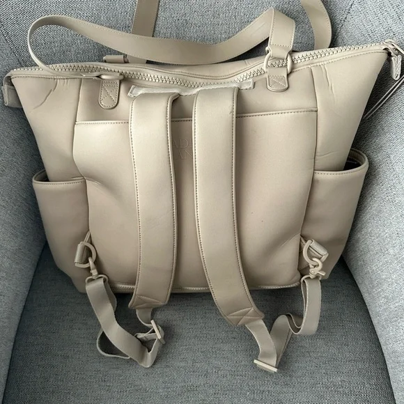Convertible Diaper Bag in Stone - Caden Lane - Picture 3 of 11